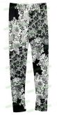 Legging Black and White - Flores